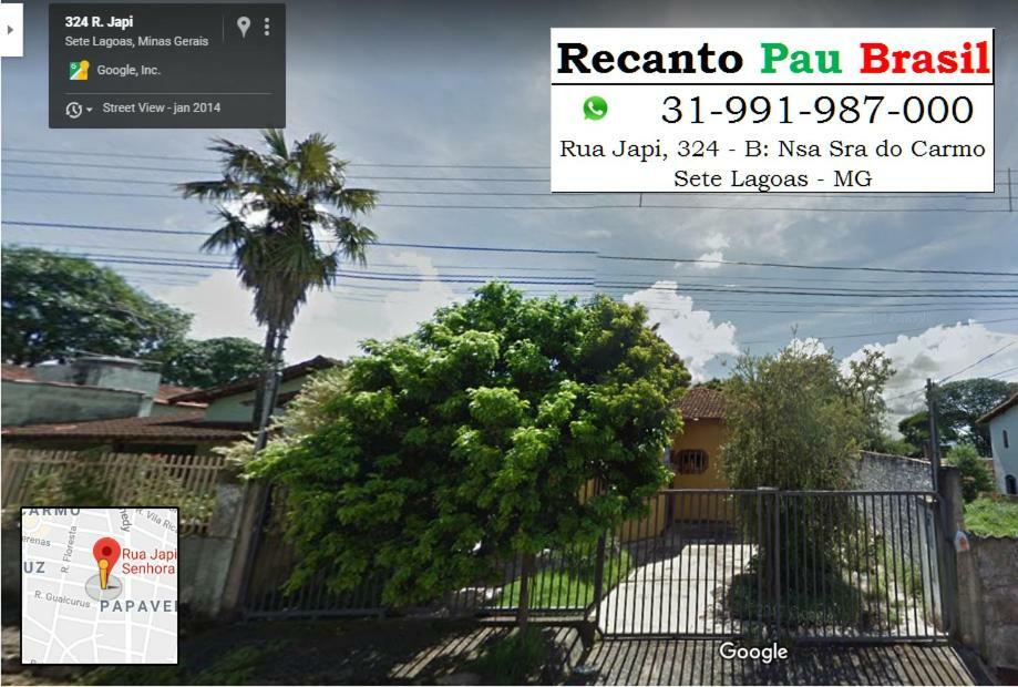 Recanto Pau Brasil Sete Lagoas Kültér fotó
